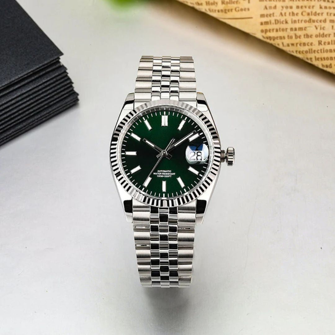 Green Dial with Jubilee Band