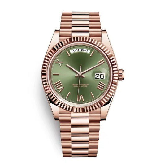 Rose Gold with Oyster Band