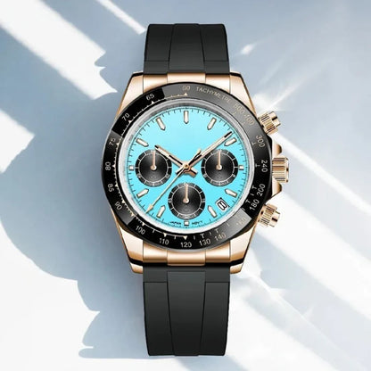 Turquoise Blue with Rubber Band