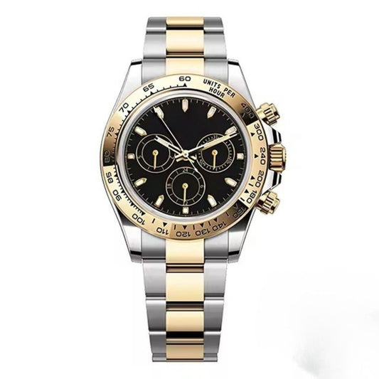 Black Dial Two Tone with Oyster Band